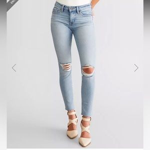 Buckle Black Skinny Jeans